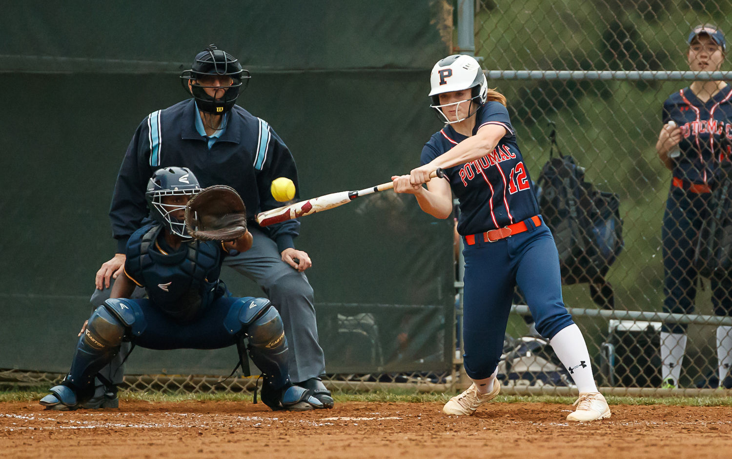 Potomac School softball 7